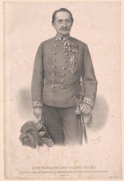 Anton baron Mollinary av Monte Pastello av Artist Unknown