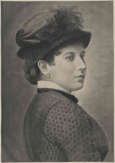Antonie Schlaeger (tryck) av Artist Unknown