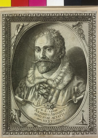Antonio Abondio (tryck) av Artist Unknown