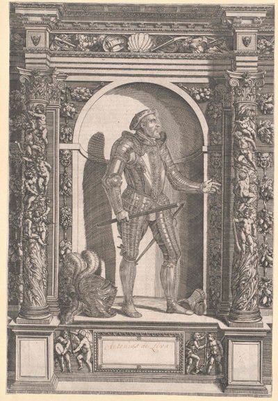 Antonio de Leva av Artist Unknown