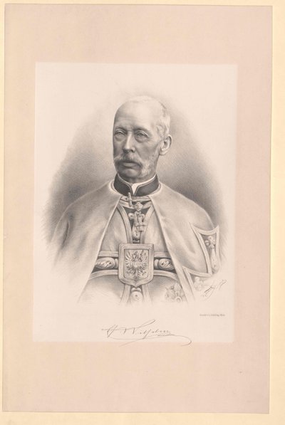 Ärkehertig av Österrike Wilhelm (tryck) av Artist Unknown