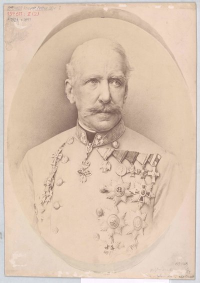 Arthur greve av Bylandt-Rheydt av Artist Unknown