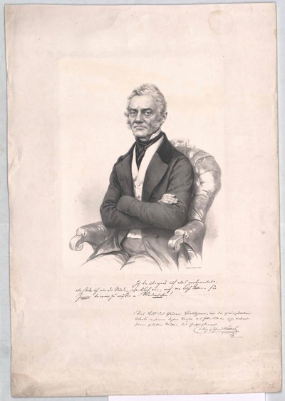 August Frederick Walzel av Artist Unknown