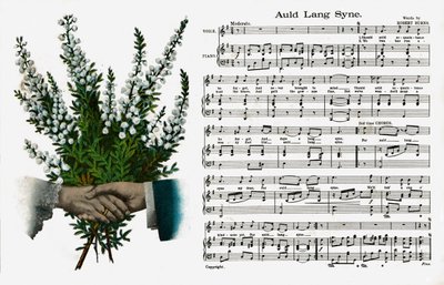 "Auld Lang Syne" (tryck) av Artist Unknown