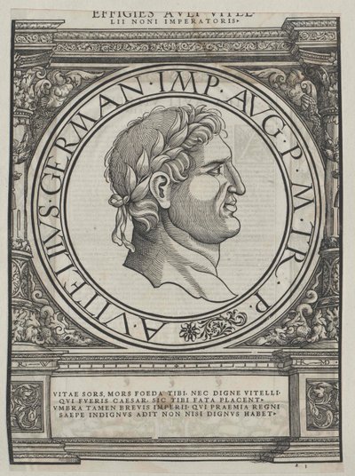 Aulus Vitellius av Artist Unknown