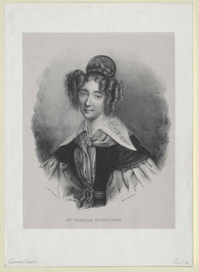 Camilla Guiscardi av Artist Unknown