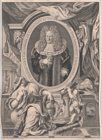 Carl Sigismund slottsherre von Altenthann och Weyherhaus av Artist Unknown
