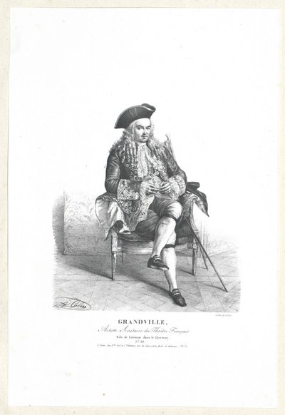 Charles Francois Grandin av Artist Unknown