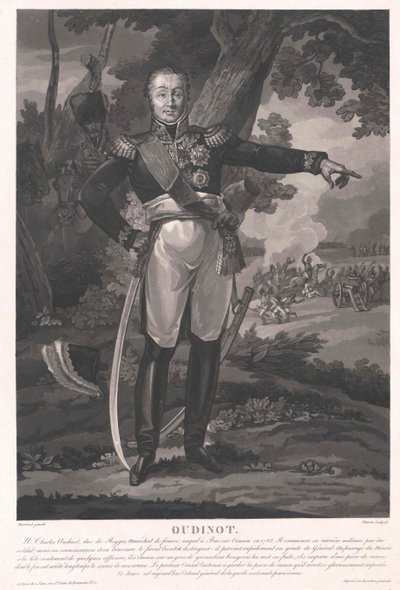 Charles Nicolas Duc de Reggio Oudinot av Artist Unknown