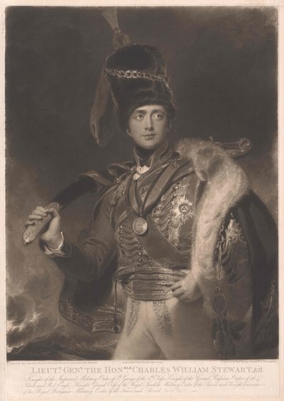 Charles William markis av Londonderry av Artist Unknown