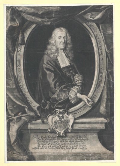Christoph von Rad av Artist Unknown