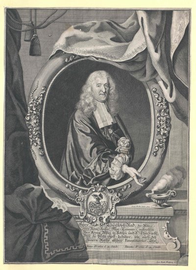 Christoph von Rad av Artist Unknown