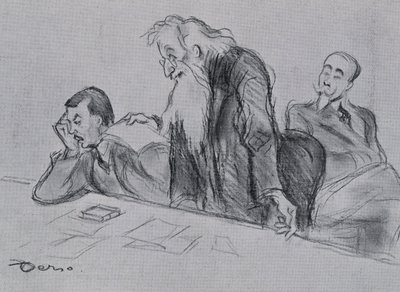 Kongress för ryska emigranter, Paris av Artist Unknown