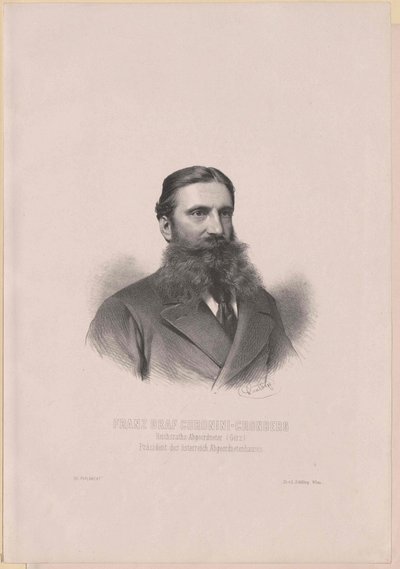 Coronini-Cronberg, Franz Graf (tryck) av Artist Unknown