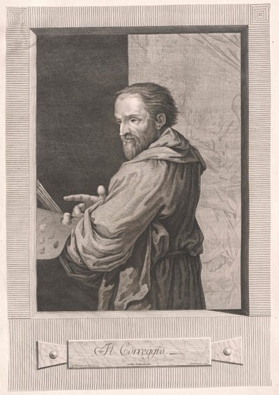 Correggio, av Artist Unknown