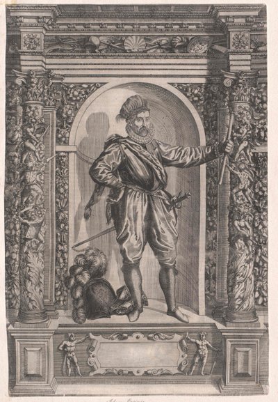 Greve palatin av simmande Johann Casimir av Artist Unknown