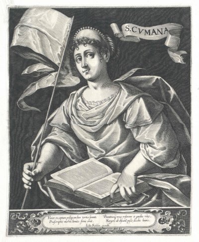 Cumaean Sibyl, av Artist Unknown