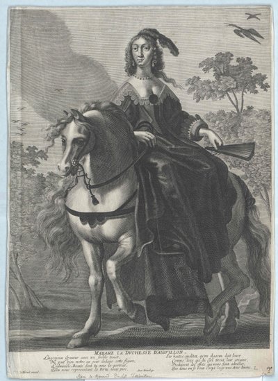 Hertiginnan av Aiguillon Vignerot du Plessis av Artist Unknown