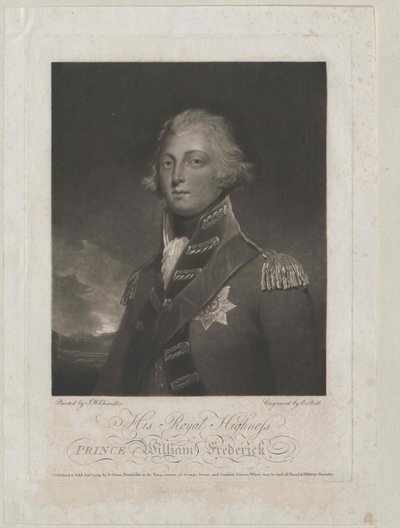 Hertigen av Gloucester William Fredric av Artist Unknown