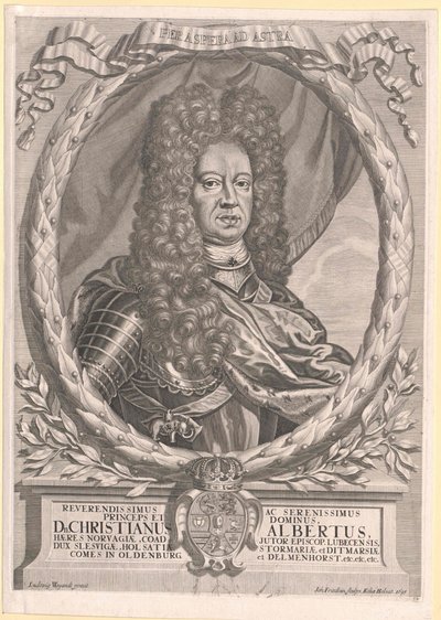 Hertig av Holstein-Gottorp Christian Albert av Artist Unknown