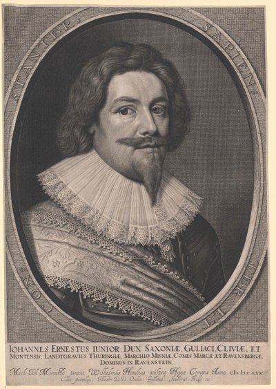 Hertig av huset Sachsen-Weimar Johann Ernst I av Artist Unknown