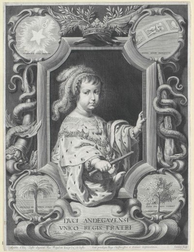 Hertigen av Orleans Philipp av Artist Unknown