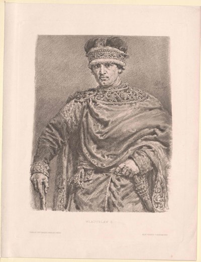 Hertig av Polen Vladislav II av Artist Unknown