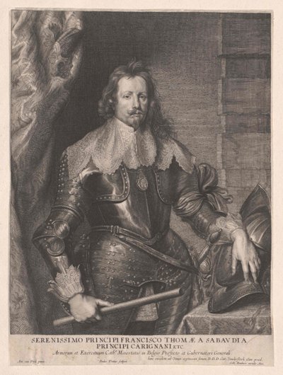 Hertigen av Savoyen Carignan Franz Thomas av Artist Unknown