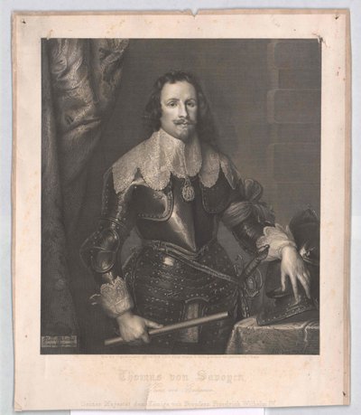 Hertigen av Savoyen Carignan Franz Thomas av Artist Unknown