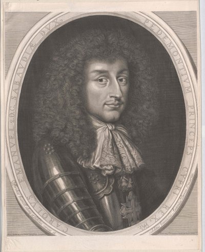 Hertig av Savojen Karl Immanuel II av Artist Unknown