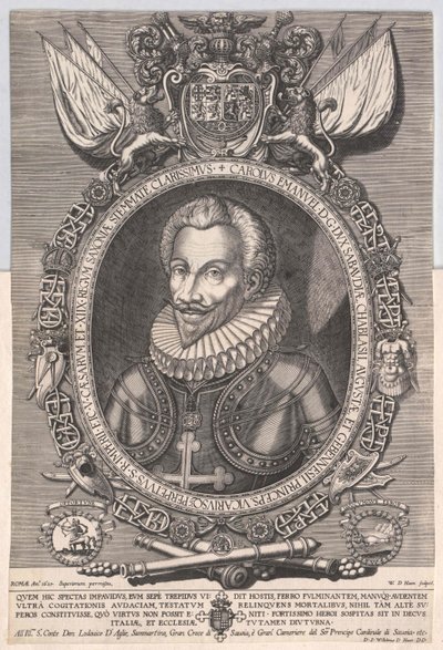 Hertig av Savojen Karl Immanuel I av Artist Unknown