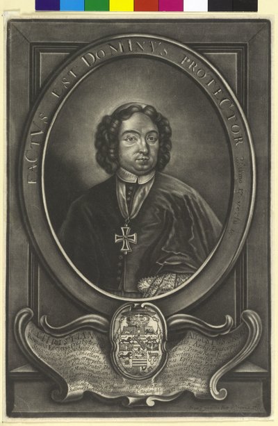 Hertig av Sachsen-Zeitz Christian August av Artist Unknown