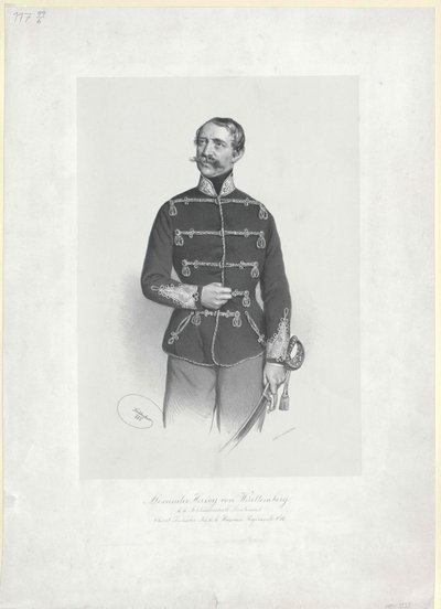 Hertig av Württemberg Alexander av Artist Unknown