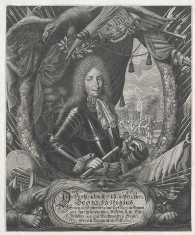 Hertig av Württemberg Georg Frederick av Artist Unknown