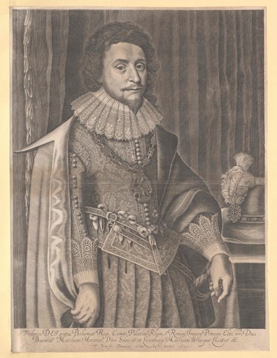 Kurfurste Pfalz Fredrik V. av Artist Unknown