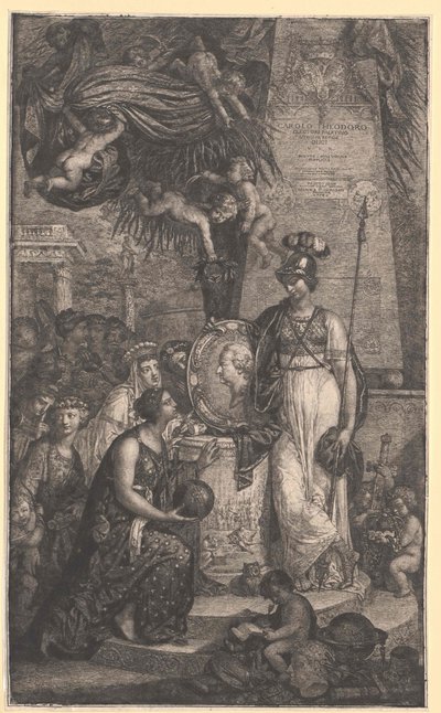 Kurfurste av Bayern Karl Theodor av Artist Unknown