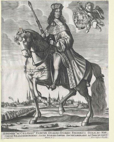 Kurfurste av Brandenburg (1620-1688) Fredrik Wilhelm av Artist Unknown
