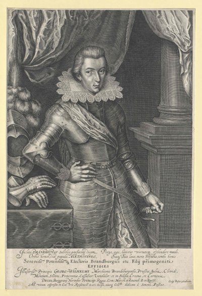 Kurfurste av Brandenburg Georg Wilhelm av Artist Unknown
