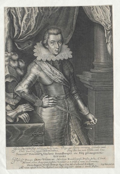 Kurfurste av Brandenburg Georg Wilhelm av Artist Unknown