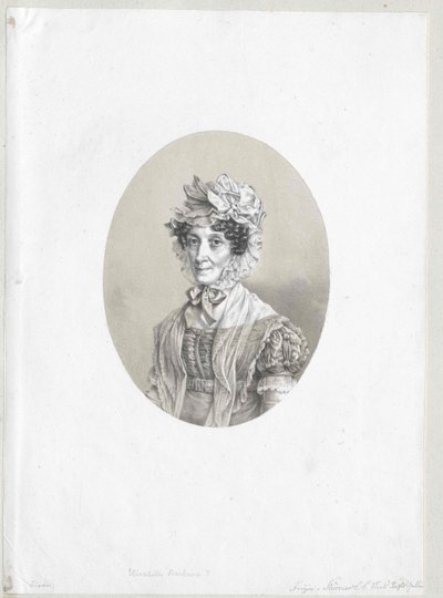 Elisabeth Barbara baroness von Testa av Artist Unknown