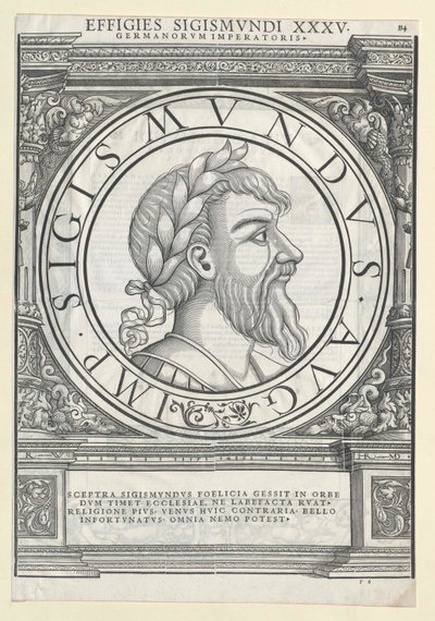 Emperor Sigismund I av Artist Unknown