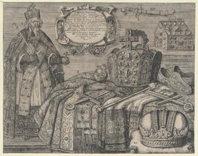 Emperor Sigismund I av Artist Unknown