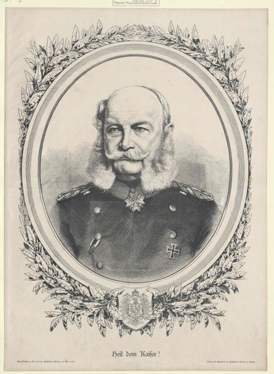 Kejsare William I av Artist Unknown