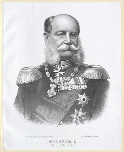 Kejsare William I av Artist Unknown