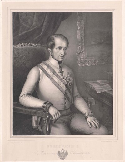Kejsare av Österrike Ferdinand I av Artist Unknown