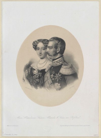 Kejsare av Ryssland Alexander II av Artist Unknown