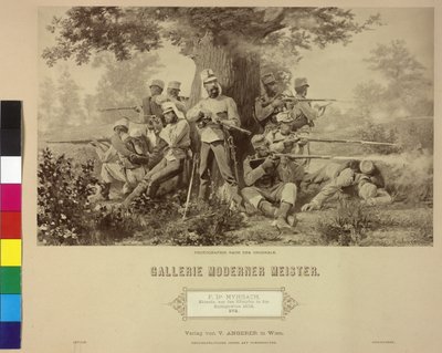 Episod från striderna i Hercegovina 1878 av Artist Unknown