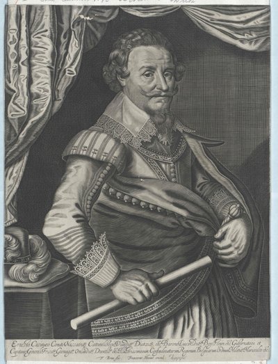 Ernst Casimir greve von Nassau-Dietz av Artist Unknown