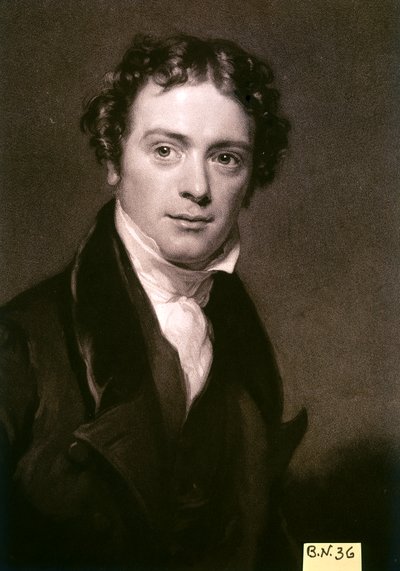 FARADAY Michael, engelsk fysiker och kemist . av Artist Unknown