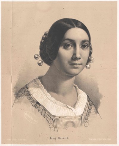 Fanny Mazzarelli av Artist Unknown